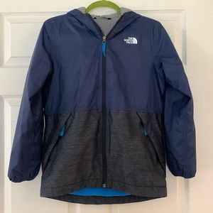 Kids North face jacket with soft cozy lining